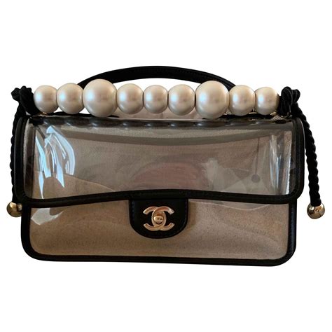 chanel all pvc|Chanel pvc sand bag.